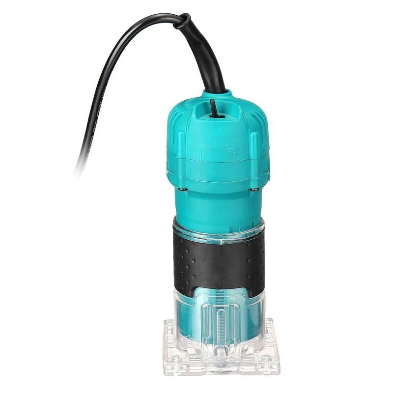 Us Plug 110V 1200W 1/4 Inch Carving Machine Trimmer Power Tools 35000R/Min Electric Hand Wood Laminator Router Edge Jo | Инструменты