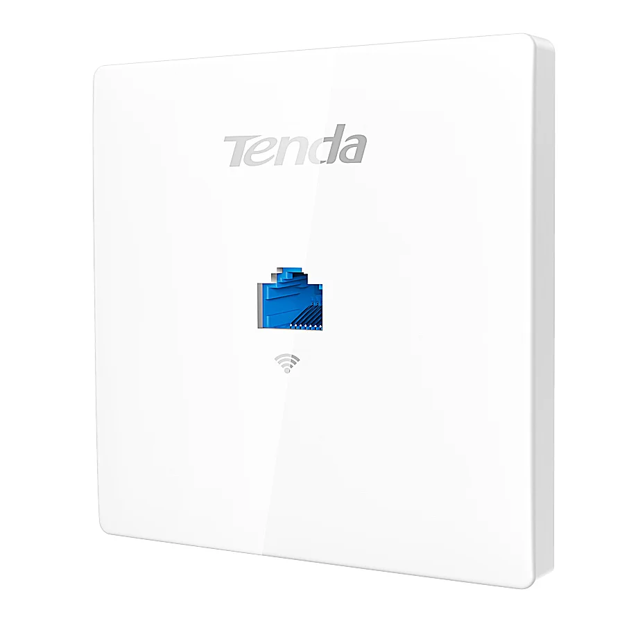 TENDA W9 1200 Мбит/с Беспроводная точка доступа 11AC Беспроводная настенная 86 Тип AP, внутренний настенный клиент+ AP, для отеля/виллы/больницы
