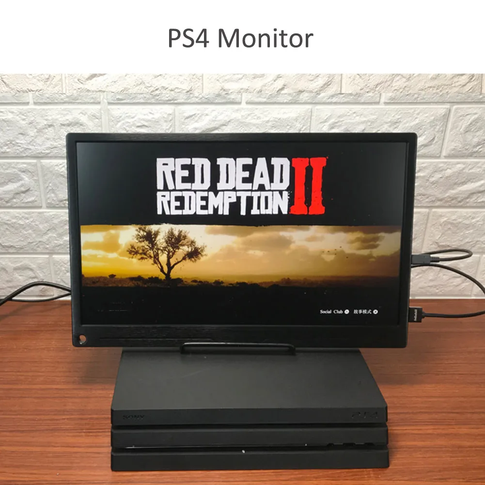 15 6 дюймов TYPE C 4K Портативный игровые мониторы для PS4 Pro XBOX NS переключатель мин DP HDR