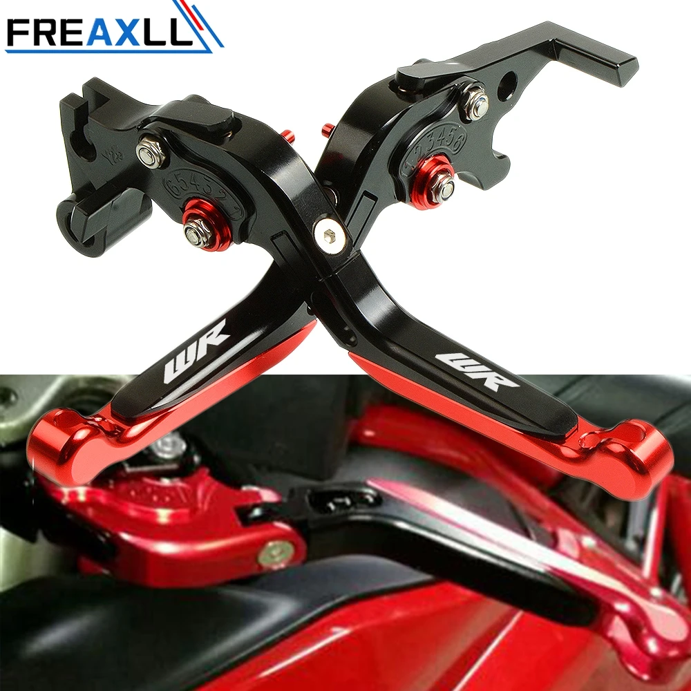 

For Yamaha WR125R WR 125R WR125X WR 125X 2012-2016 Moto Adjustable Folding Extending CNC Levers Motorcycle Brake Clutch Levers