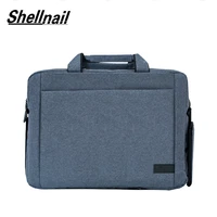 shellnail laptop bag 13 3 15 6 inch waterproof notebook bag for macbook air pro 13 15 computer shoulder handbag briefcase bag