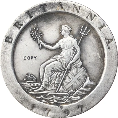 Великобритания 1797 копировальные монеты|coin coins|coin copycoin uk |
