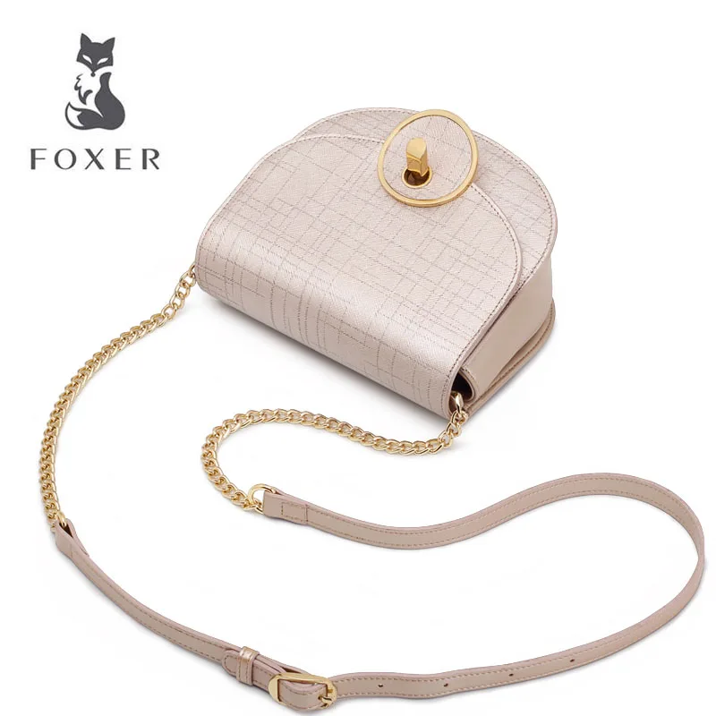 Коровья кожа сумка 2019 новая волна Корейская версия простой дикий через плечо