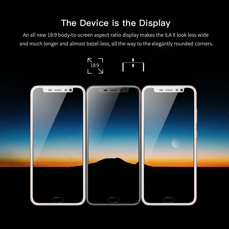 Натуральная iLA X 5 дюймов 2 ГБ 16 мобильного телефона Android 7 0 4 ядра смартфон