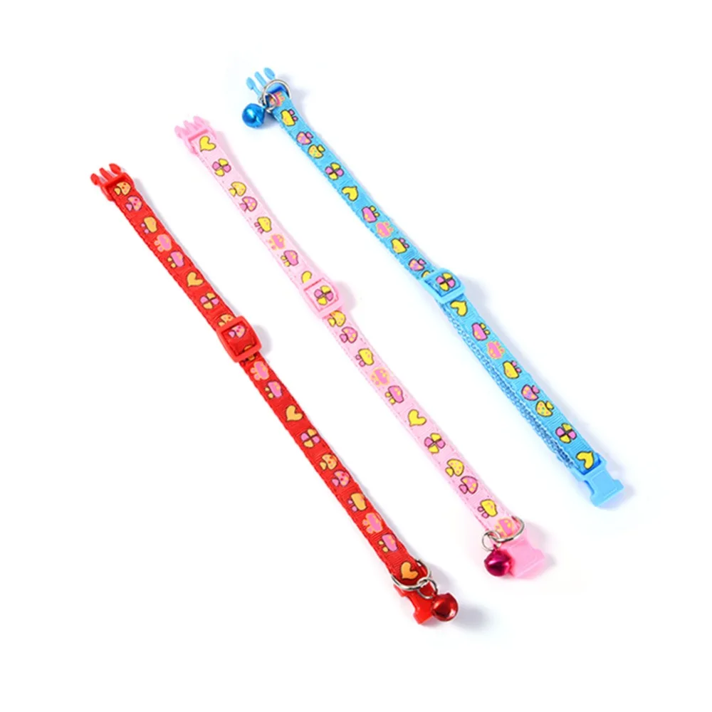 Регулируемый ошейник для питомцев с колокольчиком маленьких собак и кошек|cat