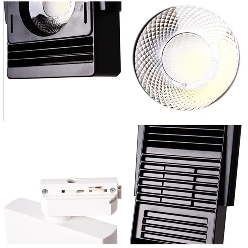 LED COB дорожное освещение для дома бизнес магазина 20 Вт 30 220 В 3000 К 4000 к 6000 квадратное