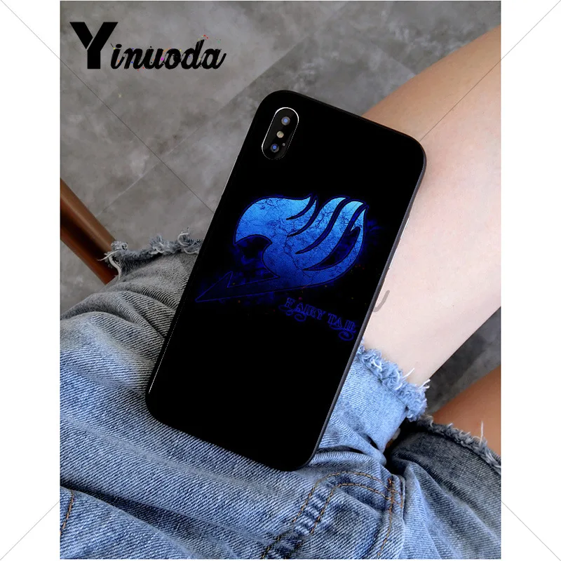 Yinuoda Аниме Манга Сказочный хвост клиент высокий чехол для телефона для Apple iPhone 8 7 6 6S Plus X XS MAX 5 5S SE XR 11 11pro 11promax