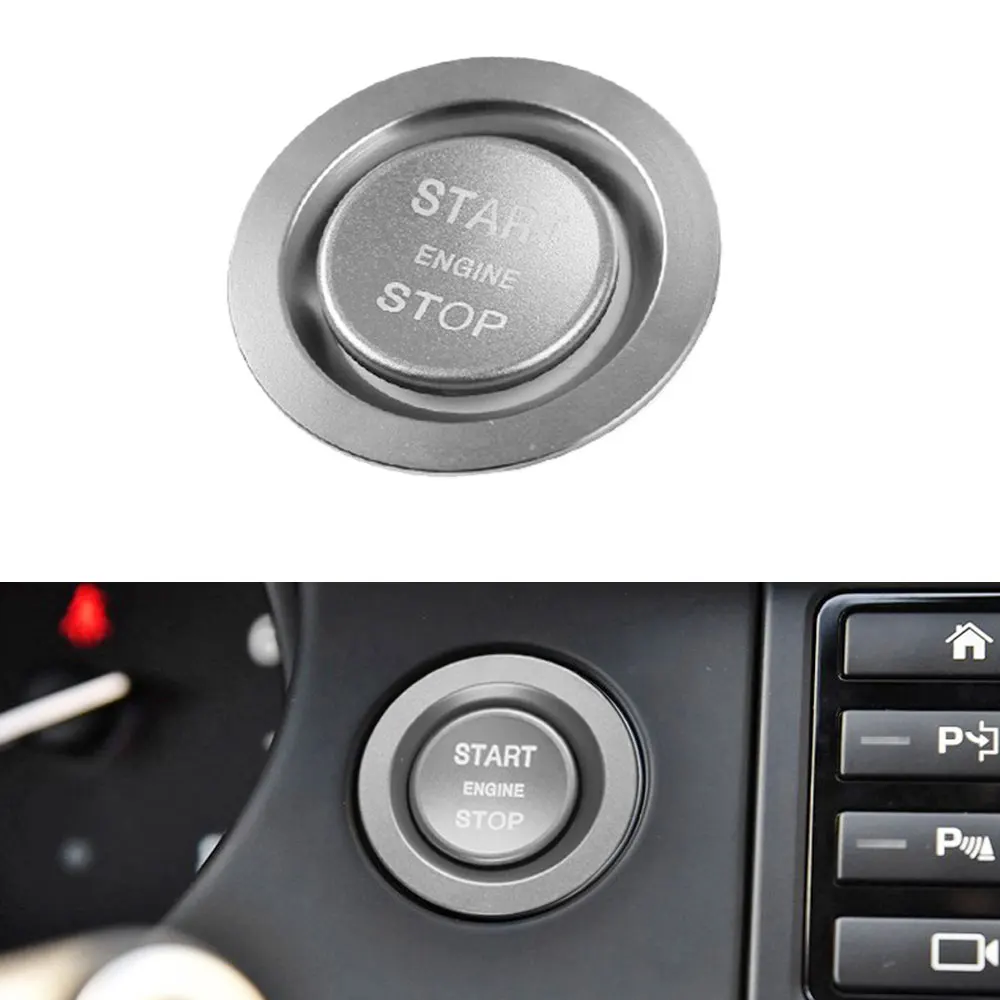 Алюминиевая крышка зажигания для Land Rover Range Jaguar XF F PACE 2016 2018 2 шт. аксессуары