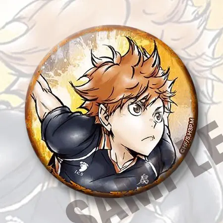 see chart 58 мм волейбол Haikyu Nekoma старшеклассница волейбол крутые значки брошь - Окраска металла: see chart