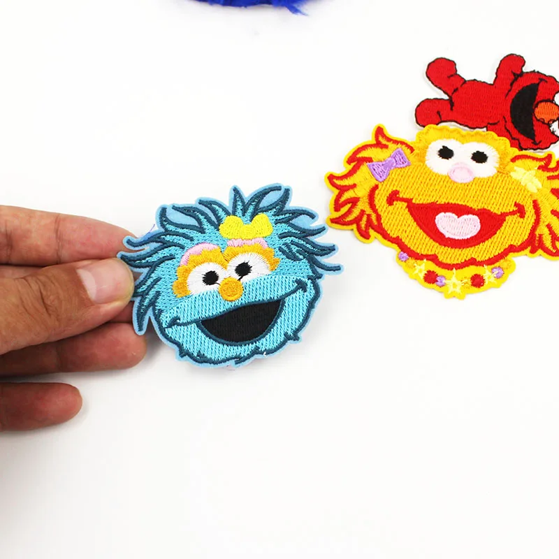 Cartoon Cute Patch Iron on Embroidered Sewing Badges Motif Applique For Kids Clothing DIY Patchwork | Дом и сад