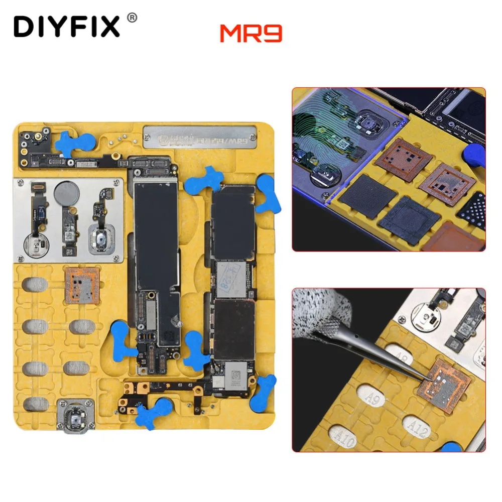 Логическая плата приспособление для iPhone XR XS MAX 8 8Plus 7 6 6s Plus 5S SE IC чип NAND Flash A5 A6 A7 A8 A9