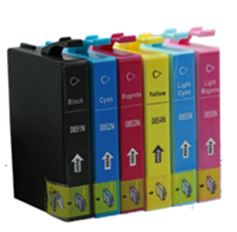 Запасные чернильные картриджи T0851N E-851N T0856N для Stylus Photo 1390/T60 1390/R330 | Компьютеры и