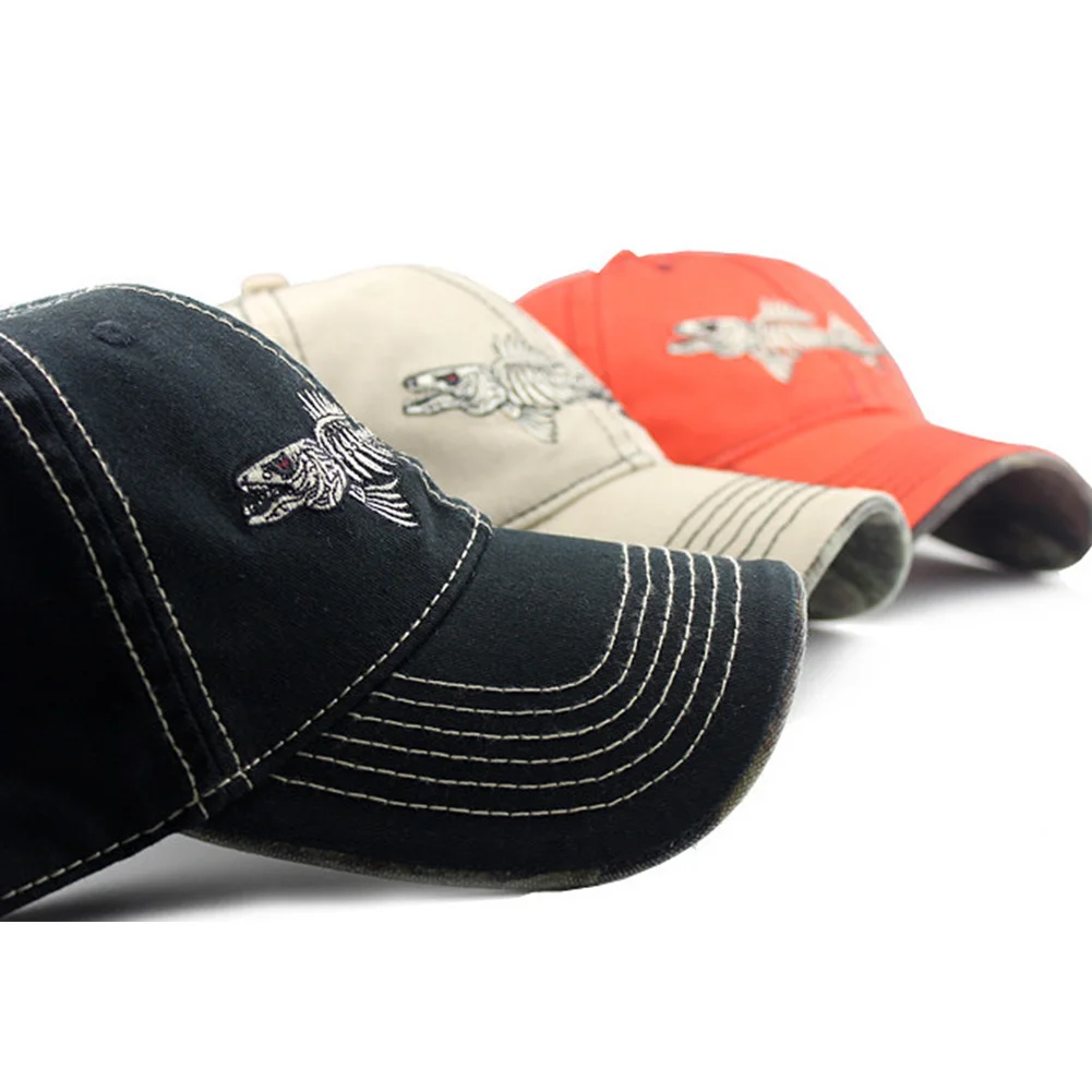 Бейсбольная Кепка с вышивкой fishbone для мальчиков регулируемые кепки мужские и