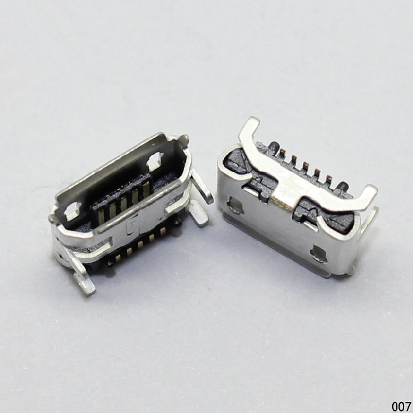 1X Большой звуковой 4-контактный разъем Micro USB для зарядки планшетных ПК мобильных