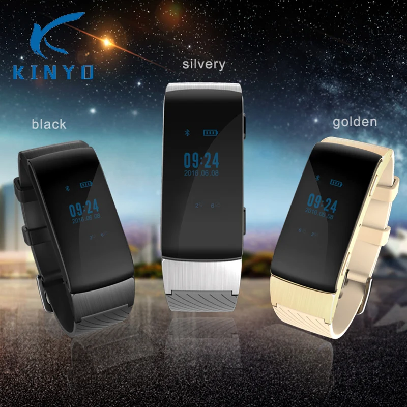 Новейший смарт-браслет фитнес-трекер Bluetooth мониторинг сна pk xiami mi band 2 |