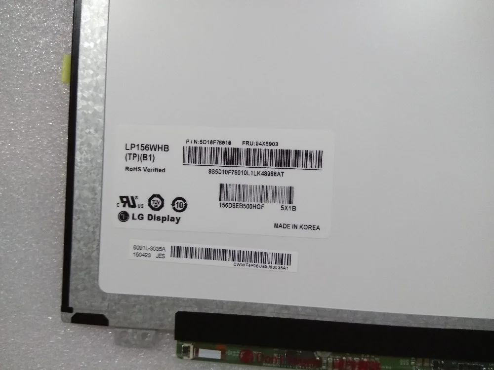 LP156WHB TPB1 TP B1 (TP) (B1) светодиодный экран матрица для ноутбука 15 6 &quot30Pin eDP матовый 1366X768