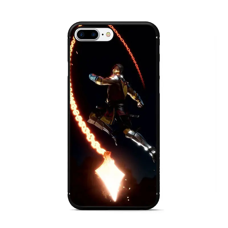 B1 Мягкий чехол для телефона из ТПУ Scorpion In More Kombat для iPhone 11 Pro 5 5S 6 6s 7 8 Plus X XR XS MAX - Цвет: B1
