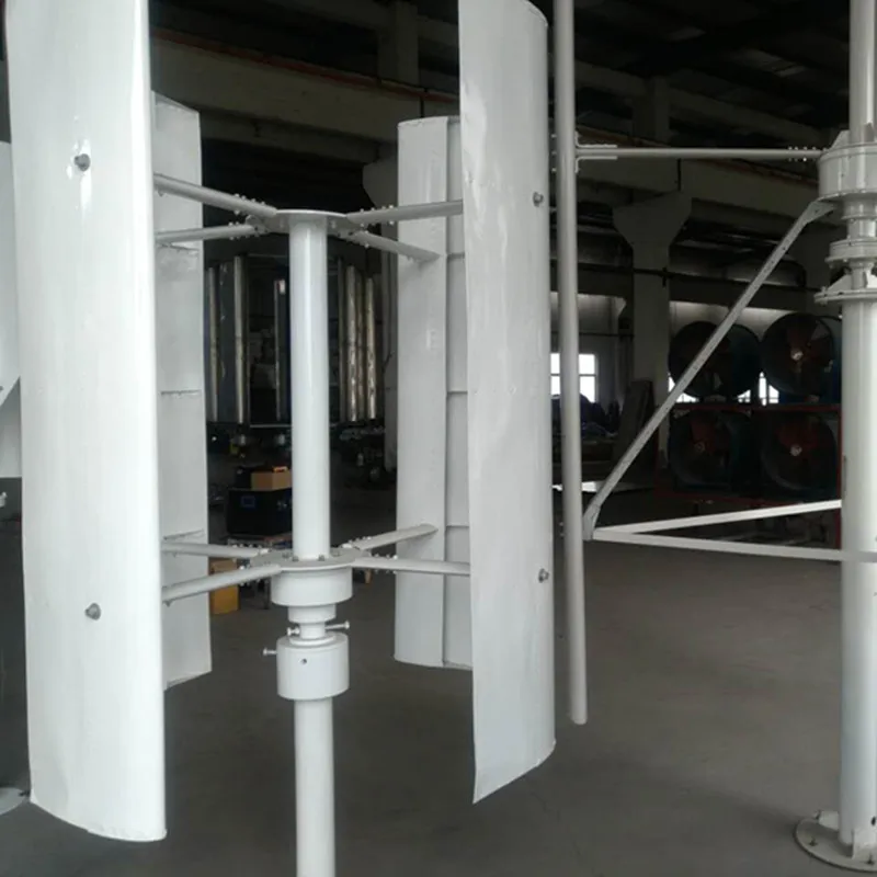 Ось ветряная турбина 100kw постоянный магнит генератор