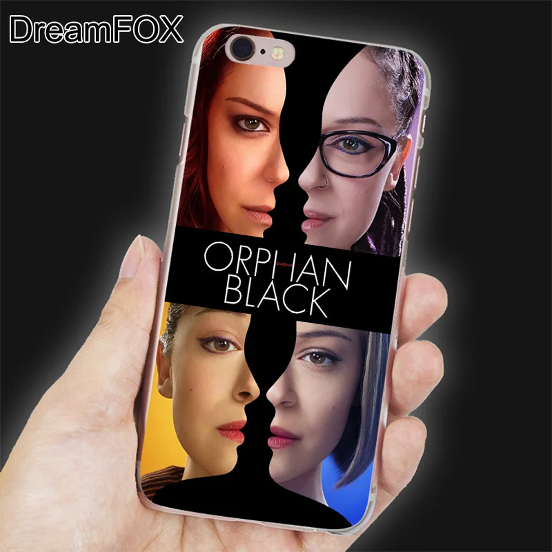 K132 Orphan Black Transparent Hard Thin Case Cover For Apple iPhone 11 Pro XR XS Max 8 X 7 6 6S Plus 5 5S SE 5C 4 4s |