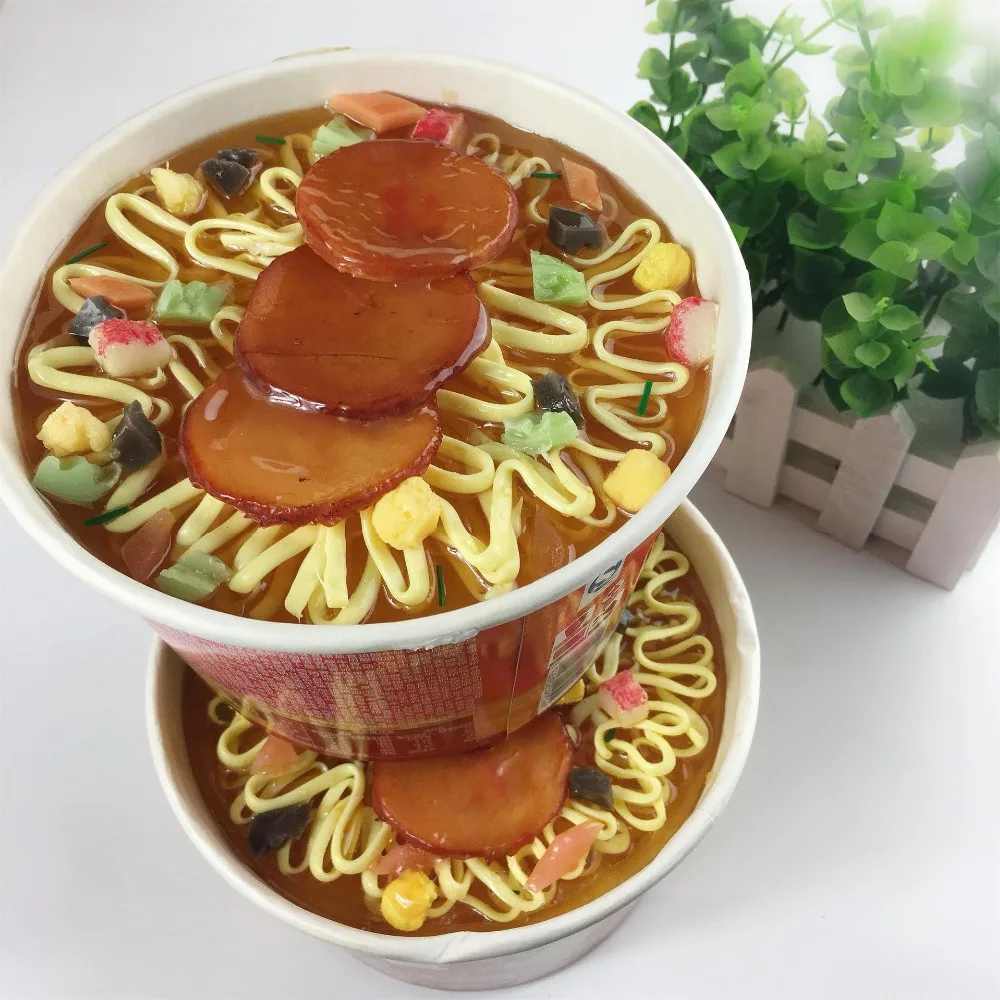 14*9,5 см 1:1 Имитация Поддельные Ramen мгновенные продукты из лапши модель креативная еда стрельба реквизит игрушки подарки для детей