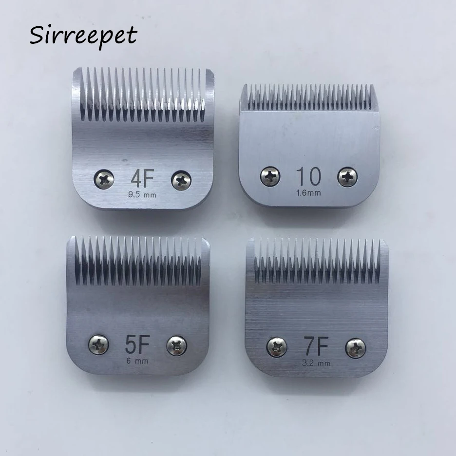 2 шт./лот только Sirreepet pet clipper замена лезвия подходит andis oster laube conair уход за лошадьми клипер