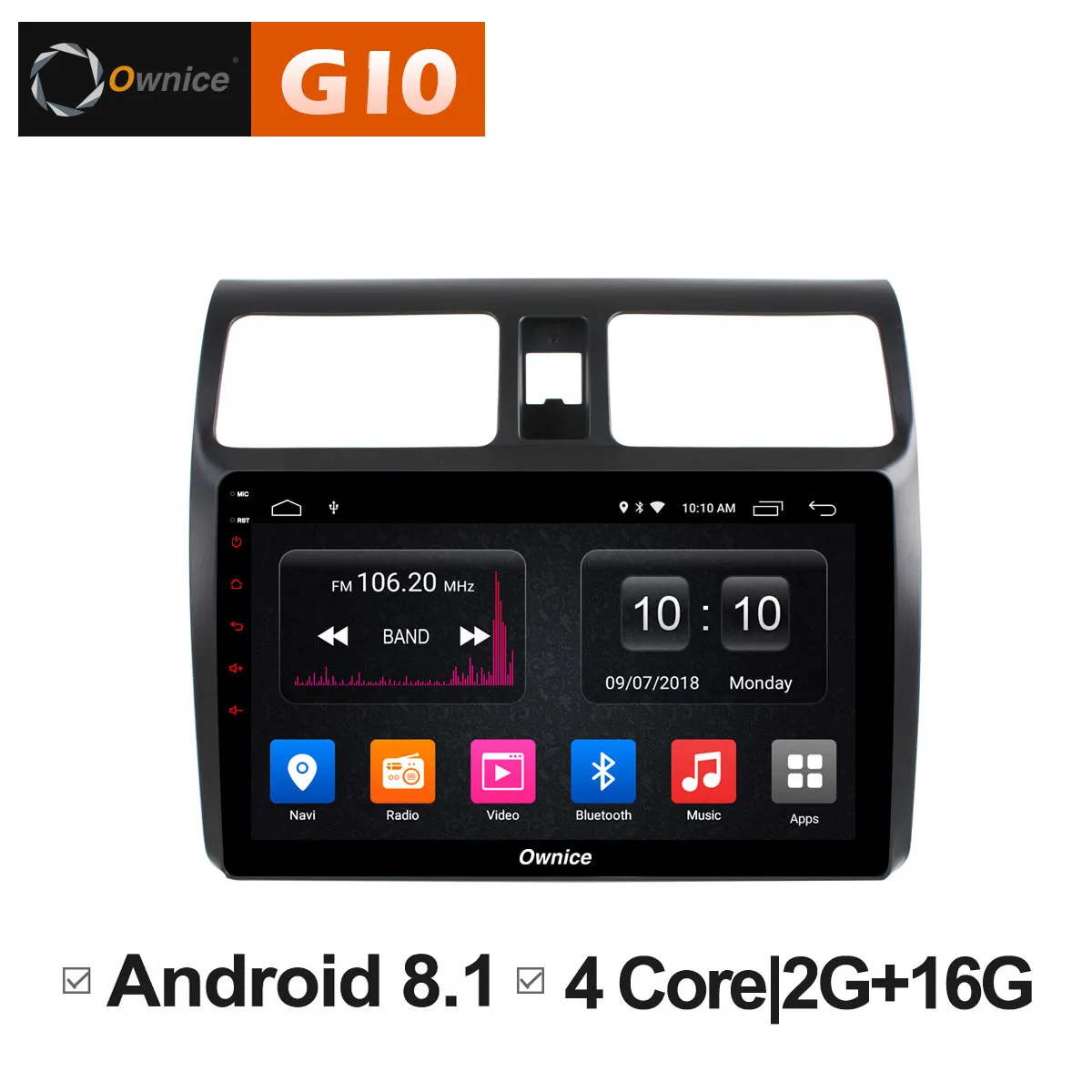 Ownice C500 + G10 Оперативная память 2 ГБ Android 8 1 для SUZUKI SWIFT 2008-2014 dvd-плеер автомобиля