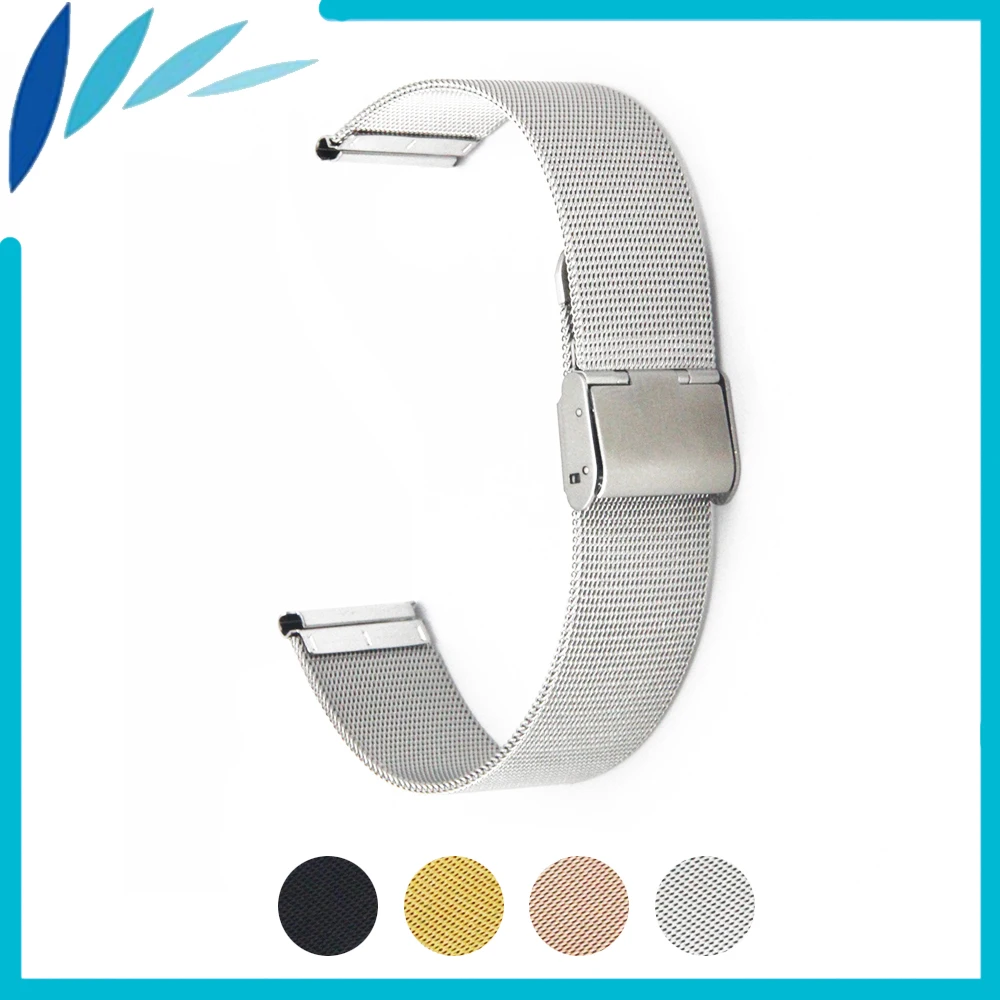 

Milanese Stainless Steel Watch Band 16mm 18mm 20mm 22mm for CK Calvin Klein Hook Clasp Watchband Strap Wrist Loop Belt Bracelet