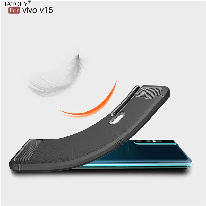 Чехол HATOLY для Capas vivo V15 противоударный мягкий силиконовый чехол из ТПУ телефона BBK