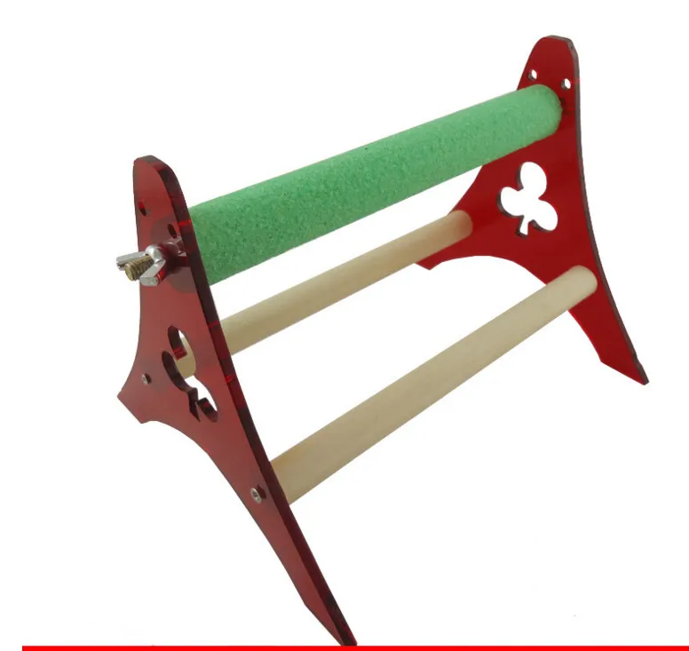 Штатив с акриловой мельницей большой и маленький серый Настольный для