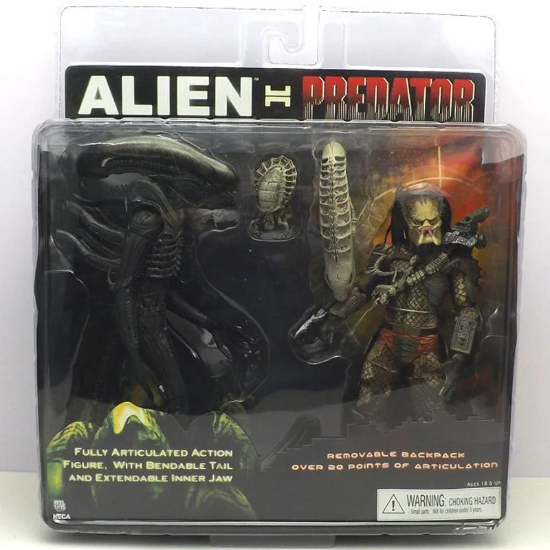 Alien Vs Predator Toys фигурка &quotчужой&quot хищник ПВХ игрушка экшн и фигурки Модель Хищник