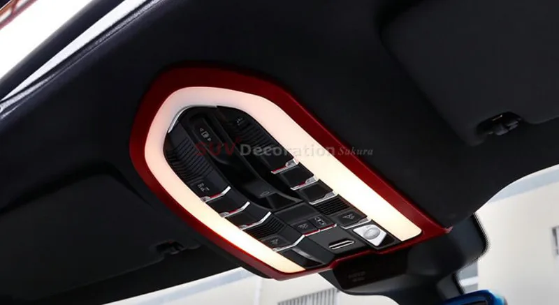 Для Porsche Panamera 970 2010 2015 наклеиваемого покрытия для автостайлинга из ABS внутренняя