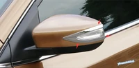 lapetus chrome side door rearview mirror strip cover trim 2 pcs set accessories for nissan maxima 2016 abs