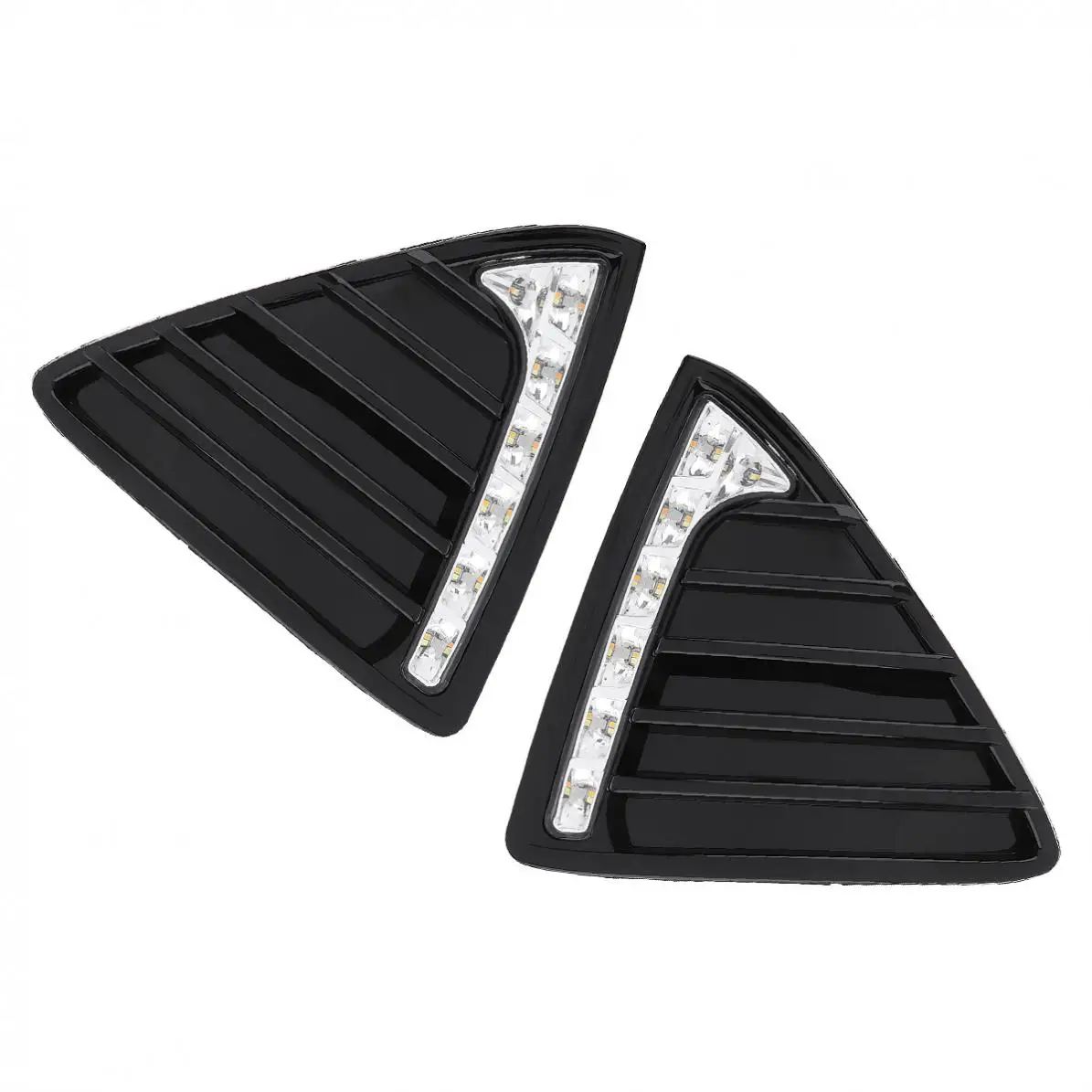 

White Light Universal Waterproof Daytime Running Lights LED Daytime Traffic Lights Day Light Fog Lamp Fit for Fox Refitting