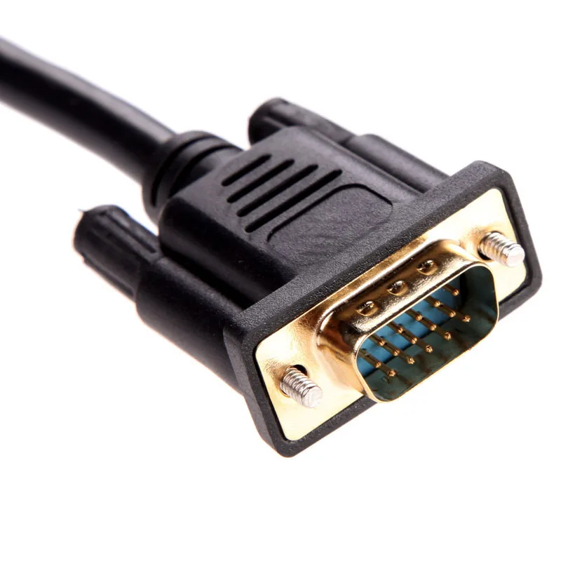 1.5m 5Ft VGA to TV 3 RCA Component AV Premium Version Audio Cable Adapter for PC Laptop P4PM | Компьютеры и офис