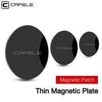cafele car phone holder metal plate mount replace metal adhesive sticker for magnetic disk phone car stand magnet iron sheets