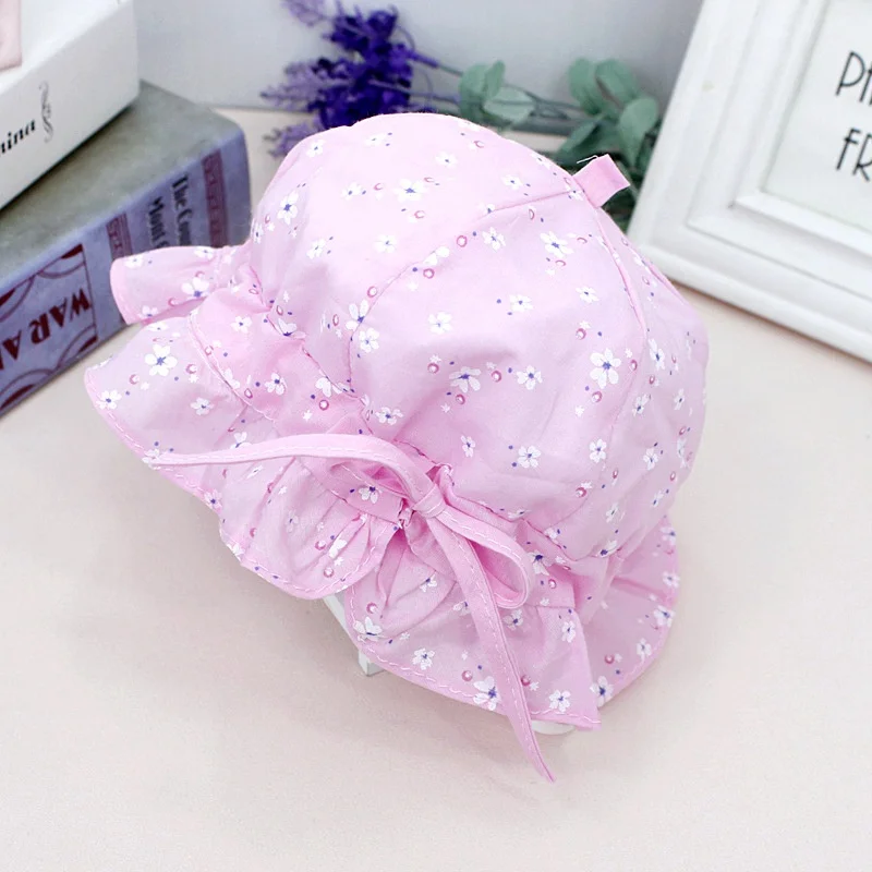 baby hat 6 Милая шапочка принцессы, Детская Солнцезащитная шапка для маленьких девочек, шапочка со звездами, кружевные шапки в цветочек, винтажный дворец - Цвет: baby hat 6
