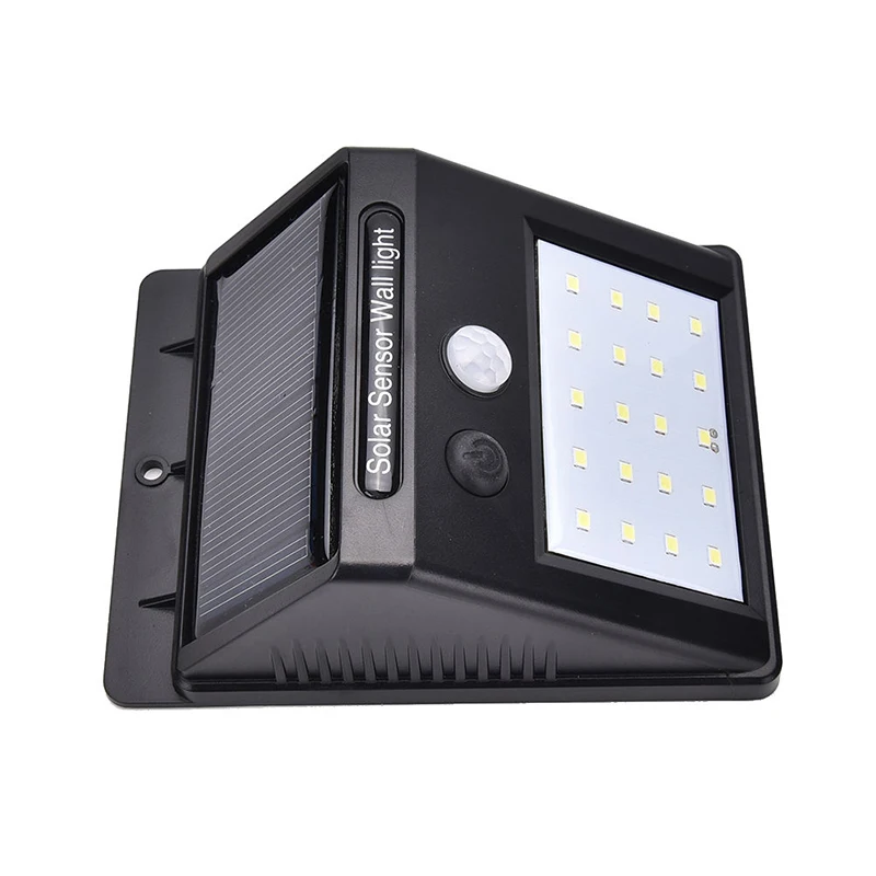 Hot Sale 20 LED Waterproof Motion Sensor Solar Power Wall Light Outdoor Security Lamp Quick Transport #96185 | Лампы и освещение