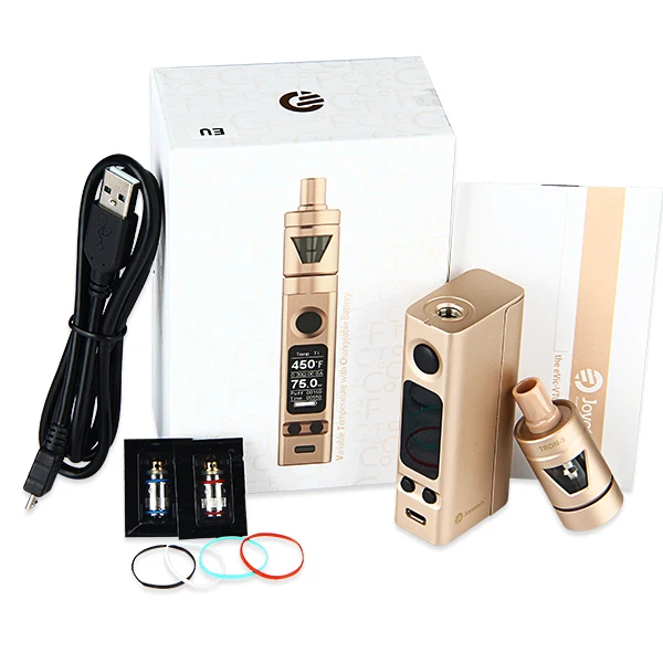 75 Вт evic vtc mini Joyetech eVic-VTC мини Полный комплект с TRON-S Атомайзер | Электроника