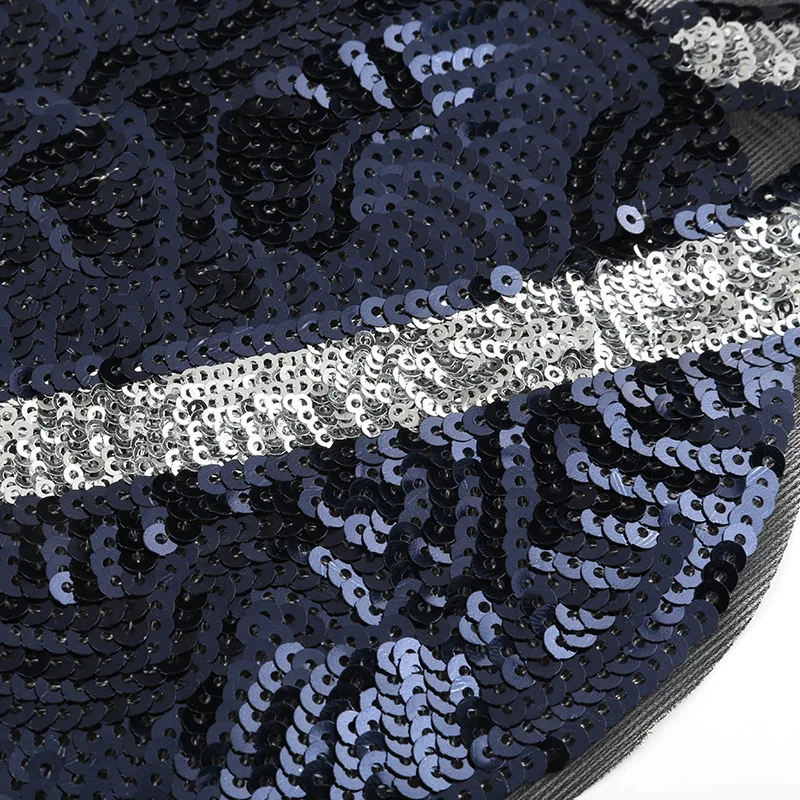 1 шт. новинка оптовая продажа нашивка с блестками в виде синей планеты космоса