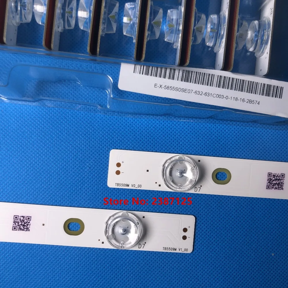 Светодиодные ленты LB55070 550TV01 V4 550TV02 для TX 55DX650B 55DX650E TH 55DX650M 55DXW654 55Ds500E 55Ds503E