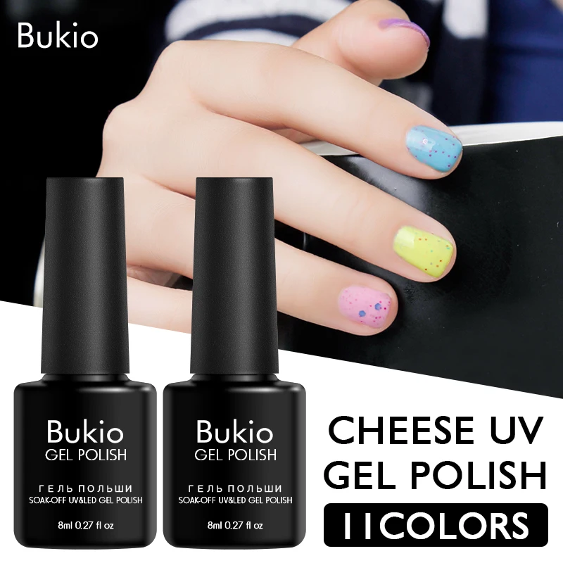 Новинка Bukio дизайн для маникюра Гель-лак ногтей сделай сам художественный салон