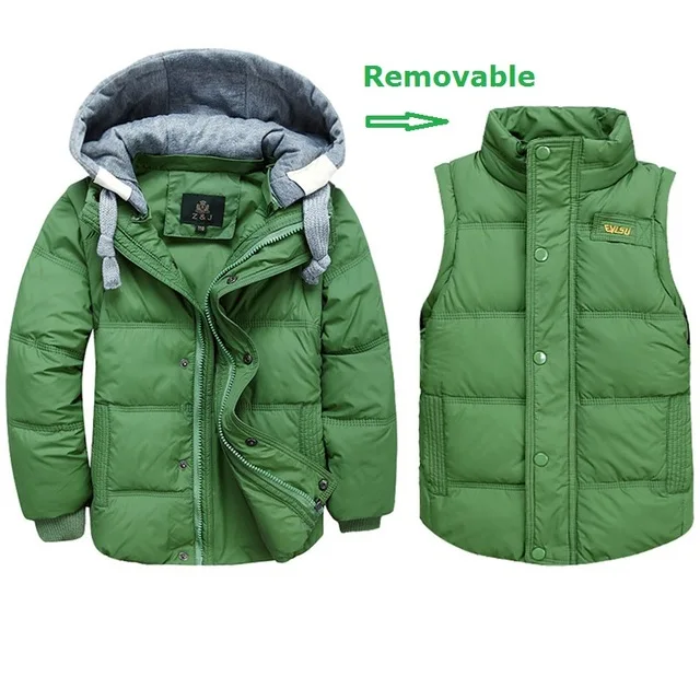 Детский Зимний пуховик с капюшоном на белом утином пуху|children winter|children winter coatkids coat