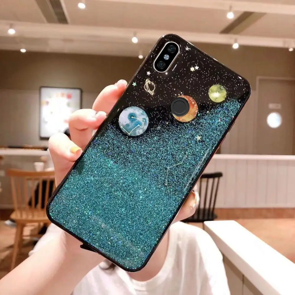 Мягкий блестящий чехол для Redmi Note 5 note5 глобальной версии note pro Xiaomi Mi 8 SE |