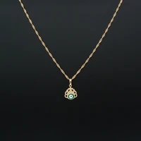 gold charms eye wicca pendant necklace wakanda jewelry making women pingente pendule femme colgantes gioielli kolye n0208