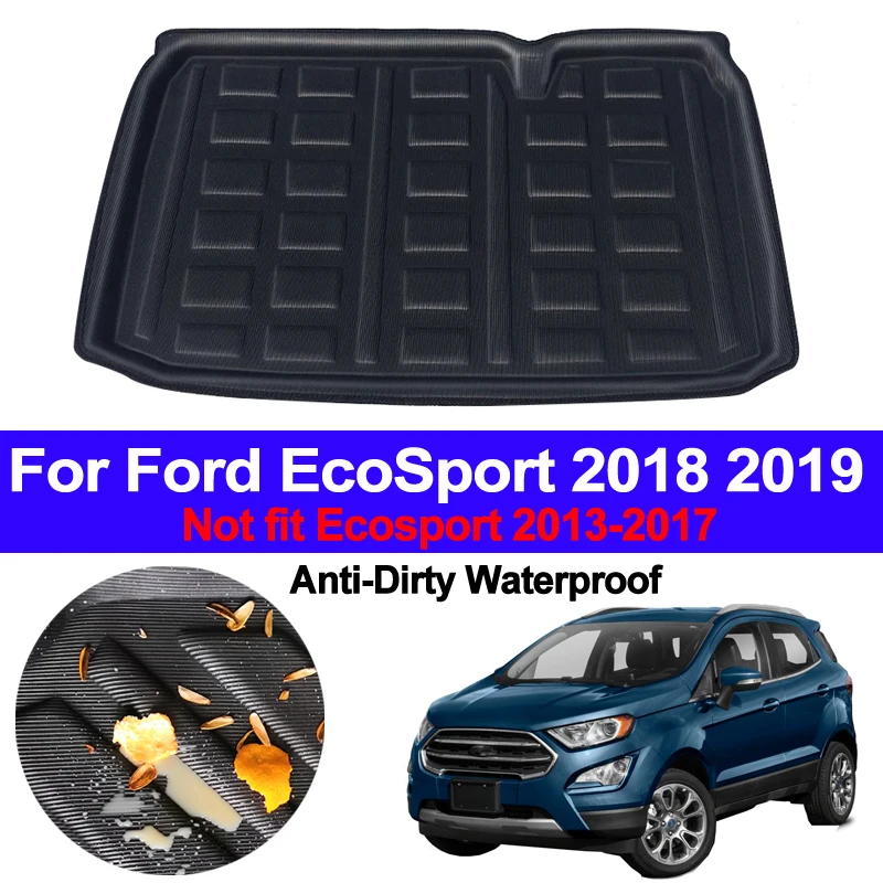 Автомобильный задний коврик для багажника напольный коврики Ford EcoSport 2018 2019