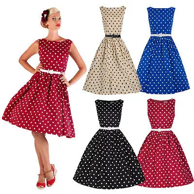 Женское винтажное платье в стиле рокабилли 50 х 60 годов|dress factory|dress camisoledress kitty |