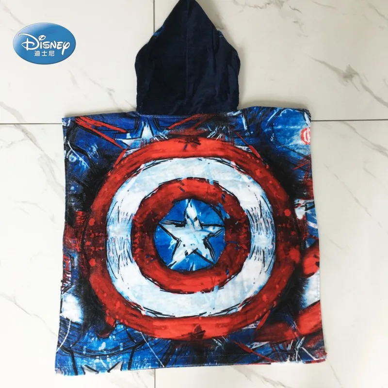 Детское пляжное полотенце из 100% хлопка с капюшоном | Мать и ребенок