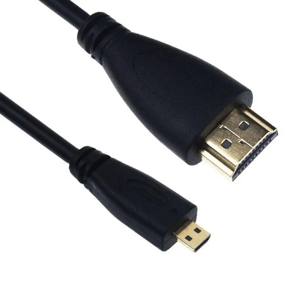 Изысканно разработанный прочный 0,5 м Микро-Тип Hdmi к Hdmi Мужской адаптер конвертер кабель для Droid Htc 4G K1F1