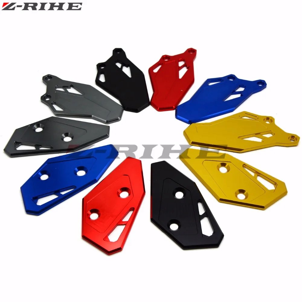 Педаль мотоцикла Шаг Регулируемый Алюминиевый Подножки защитная пластина для