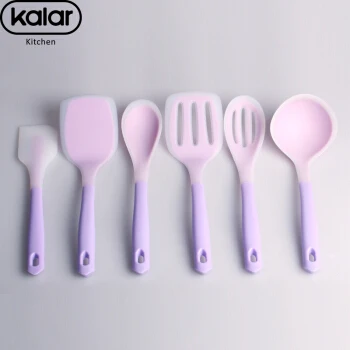 Оригинальная силиконовая лопатка xiaomi mijia Kalar, лопатка для сковородки, силиконовая лопатка, инструменты для выпечки, фиолетовый скребок, кухонная утварь